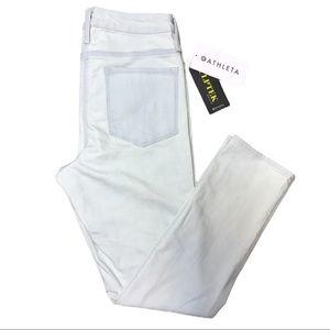 NWT Athleta Sculptex Skinny Biscayne Bleached Blue